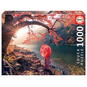 Puzzle Educa Sunrise Rio Katsura, Japão 1000 Peças Puzzles Educa - 1