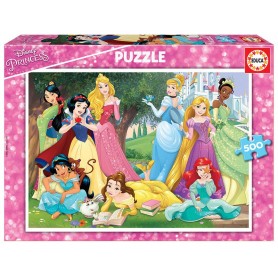 Puzzle Educa Disney Princesses 500 Peças Puzzles Educa - 1