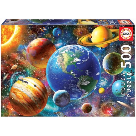 Puzzle Educa sistema solar de 500 peças - Puzzles Educa