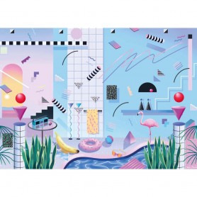 Puzzle cloudberries Poolside 1000 Peças Cloudberries - 1