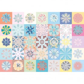 Puzzle cloudberries patchwork de 1000 peças Cloudberries - 1
