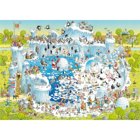 Puzzle Heye habitat polar de 1000 peças - Heye