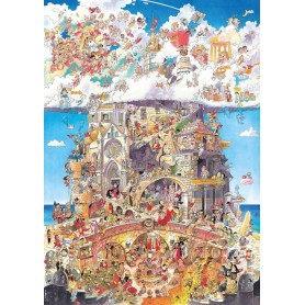 Puzzle Heye Céu e Inferno de 1500 Peças Heye - 2