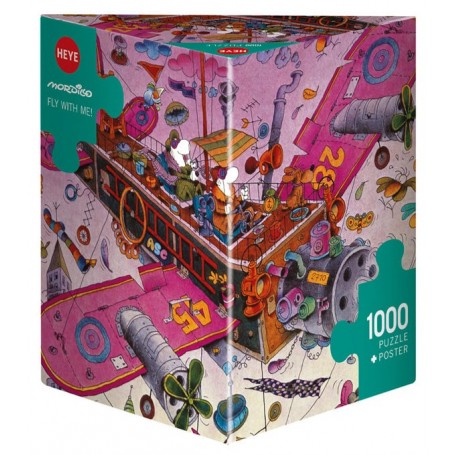 Puzzle Heye voe comigo! 1000 Peças Heye - 1