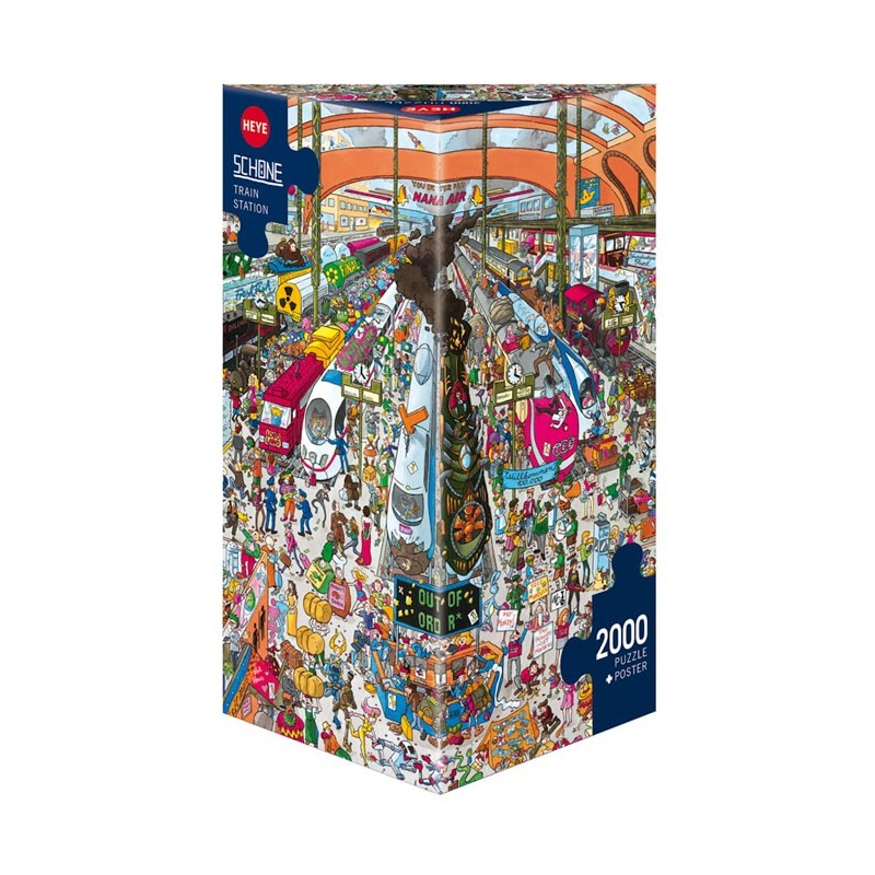 Heye Mishmash British Music History Puzzle - 2000 pièces