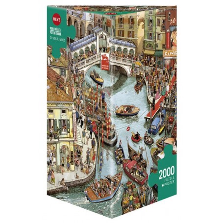 Puzzle Heye O Sole Mio! 2000 Peças Heye - 1
