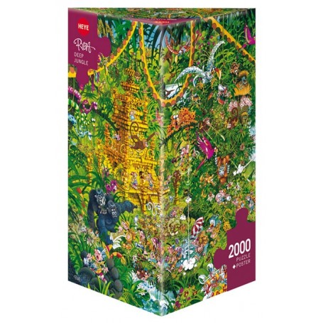 Puzzle Heye Deep Jungle, Ryba 2000 Pieces Heye - 1