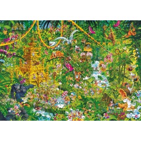 Puzzle Heye Deep Jungle, Ryba 2000 Pieces Heye - 2