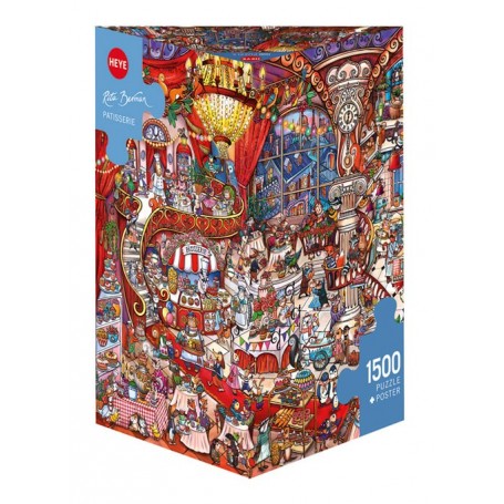 Puzzle Heye 1500 peças pastelaria Heye - 1