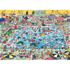 Puzzle Heye para baixo! 1000 Peças Heye - 1
