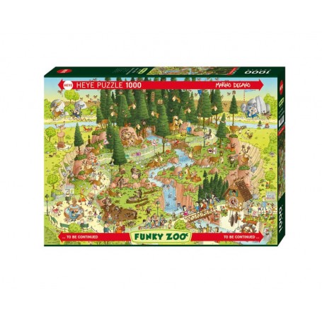 Puzzle Heye habitat da floresta negra de 1000 peças Heye - 1