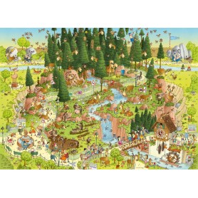 Puzzle Heye habitat da floresta negra de 1000 peças Heye - 2