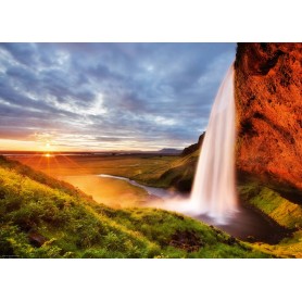Puzzle Heye Cachoeira Seljalandsfoss de 1000 peças Heye - 2