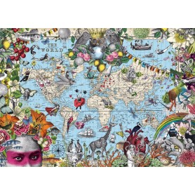 Puzzle Heye Mundo Peculiar de Peças de 2000 Heye - 1