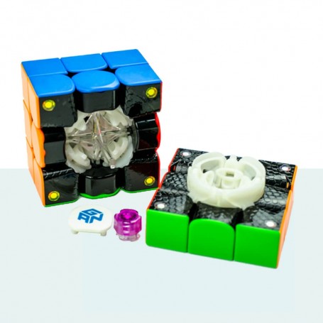 Gan 354 M V2 Cubo Mágico Magnético 3x3 Cubo De Rubik Com Ges