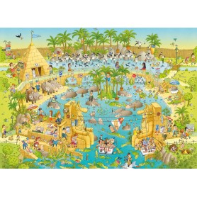 Puzzle Heye habitat do Nilo de 1000 peças Heye - 1