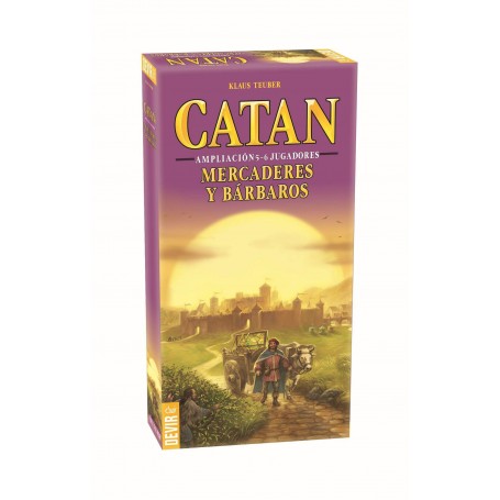 Catan - Expansão de Comerciantes e Bárbaros 5-6 Jogadores - Devir