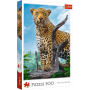 Puzzle Trefl leopardo selvagem de 500 pedaços - Puzzles Trefl