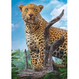 Puzzle Trefl leopardo selvagem de 500 pedaços Puzzles Trefl - 1