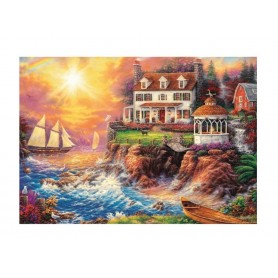 Puzzle Trefl Backsum da Paz de 1000 peças Puzzles Trefl - 1