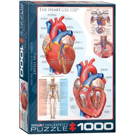 Puzzle Eurographics O Coração de 1000 Peças Eurographics - 1