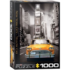 táxi Puzzle Eurographics em Nova York 1000 Peças Eurographics - 1