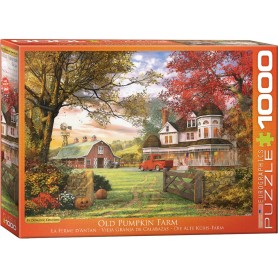 Puzzle Eurographics Fazenda de Abóbora Velha de 1000 Peças Eurographics - 1
