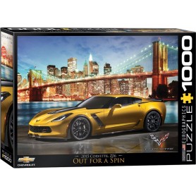 Puzzle Eurographics Corvette Z06 1000 Peças Eurographics - 1