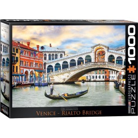 Puzzle Eurographics ponte Rialto de 1000 peças Eurographics - 1
