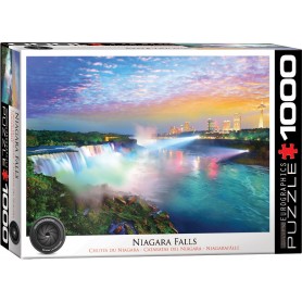 Puzzle Eurographics 1000 peças das Cataratas do Niágara Eurographics - 1