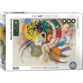Puzzle Eurographics curva dominante de 1000 peças Eurographics - 1