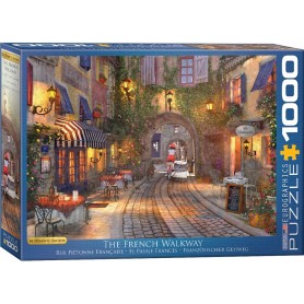 Puzzle Eurographics Passarela Francesa de 1000 Peças Eurographics - 1