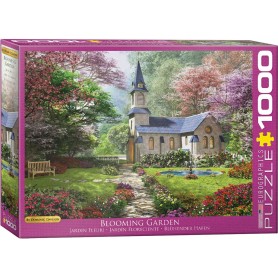 Puzzle Eurographics Jardim florido de 1000 peças Eurographics - 1
