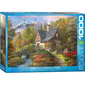 Puzzle Eurographics Manhã Nórdica de 1000 Peças Eurographics - 1