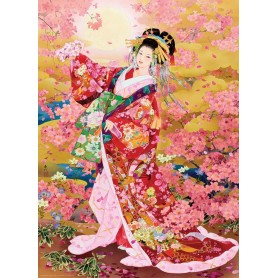 Puzzle Eurographics Geisha Syungetsu 1000 Peças Eurographics - 1
