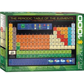 Puzzle Eurographics Tabela Periódica de 1000 Peças Eurographics - 1