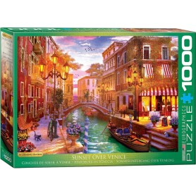 Puzzle Eurographics 1000 Peças Romance Veneza Eurographics - 1