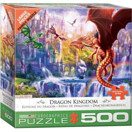 Puzzle Eurographics Reino dragão de 500 Piéces - Eurographics