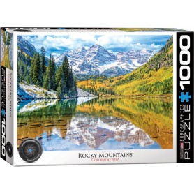 parque nacional Puzzle Eurographics Montanhas Rochosas de 1000 Peças Eurographics - 1