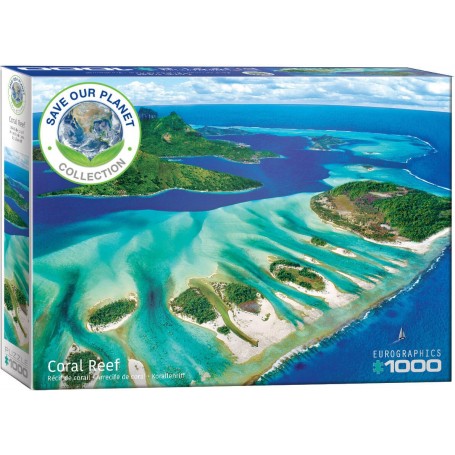 recife de corais de Puzzle Eurographics 1000 peças - Eurographics