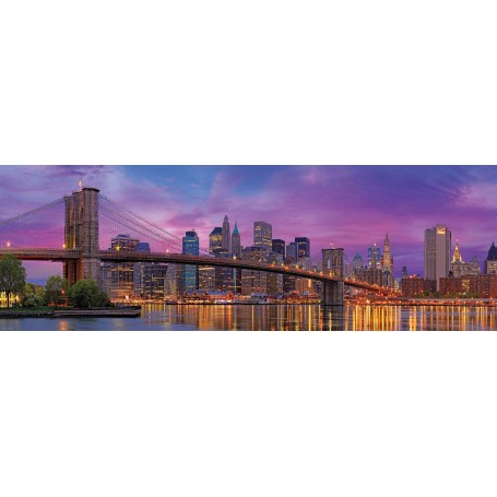 Puzzle Eurographics Panorama 1000-Piece Brooklyn Bridge - Eurographics