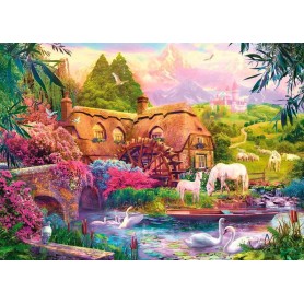 Puzzle Trefl Le paga des fées de 1000 Piéces Puzzles Trefl - 1
