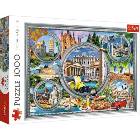 Puzzle Trefl feriado italiano de 1000 peças - Puzzles Trefl