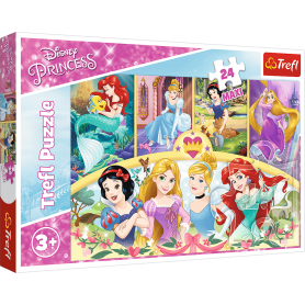 princesas Puzzle Trefl Disney de 24 peças Puzzles Trefl - 1