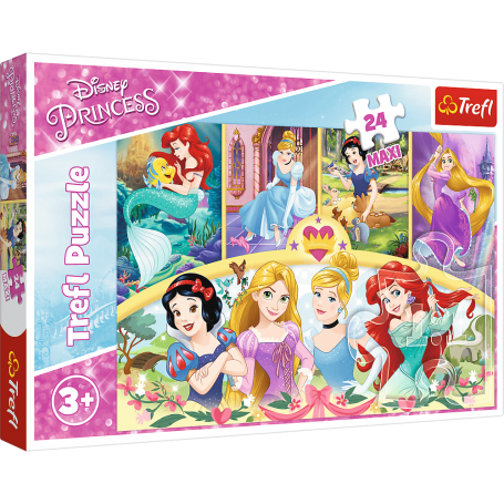 princesas Puzzle Trefl Disney de 24 peças - Puzzles Trefl