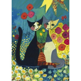 Puzzle Heye canteiro de flores de 1000 peças Heye - 1