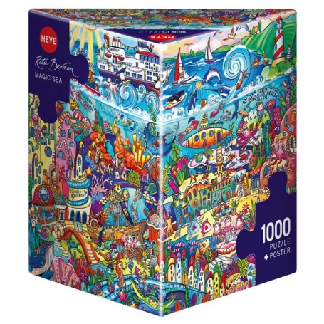 mar mágico Puzzle Heye de 1000 peças Heye - 1