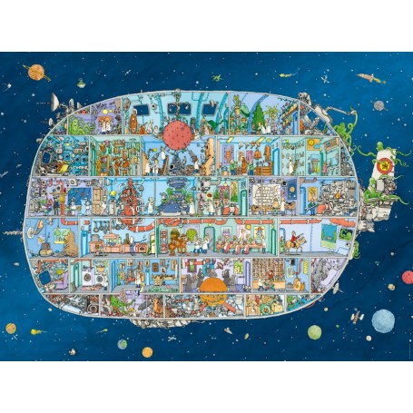 Puzzle Heye navio esapacial de 1500 peças - Heye