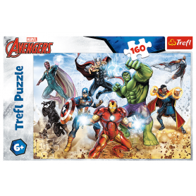 Puzzle Trefl Os Vingadores de 160 Peças Puzzles Trefl - 1