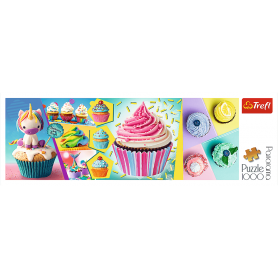 Puzzle Trefl Pastelitos Coloridos de 1000 Peças Puzzles Trefl - 1